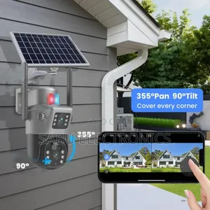 Eseecloud Dualens 4g Solar-Powered Security PTZ Camera