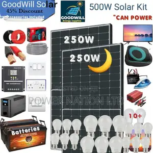 500w Solar Kit Heavy Duty