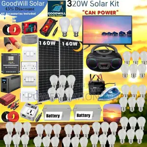 320w Solar Kit Heavy Duty