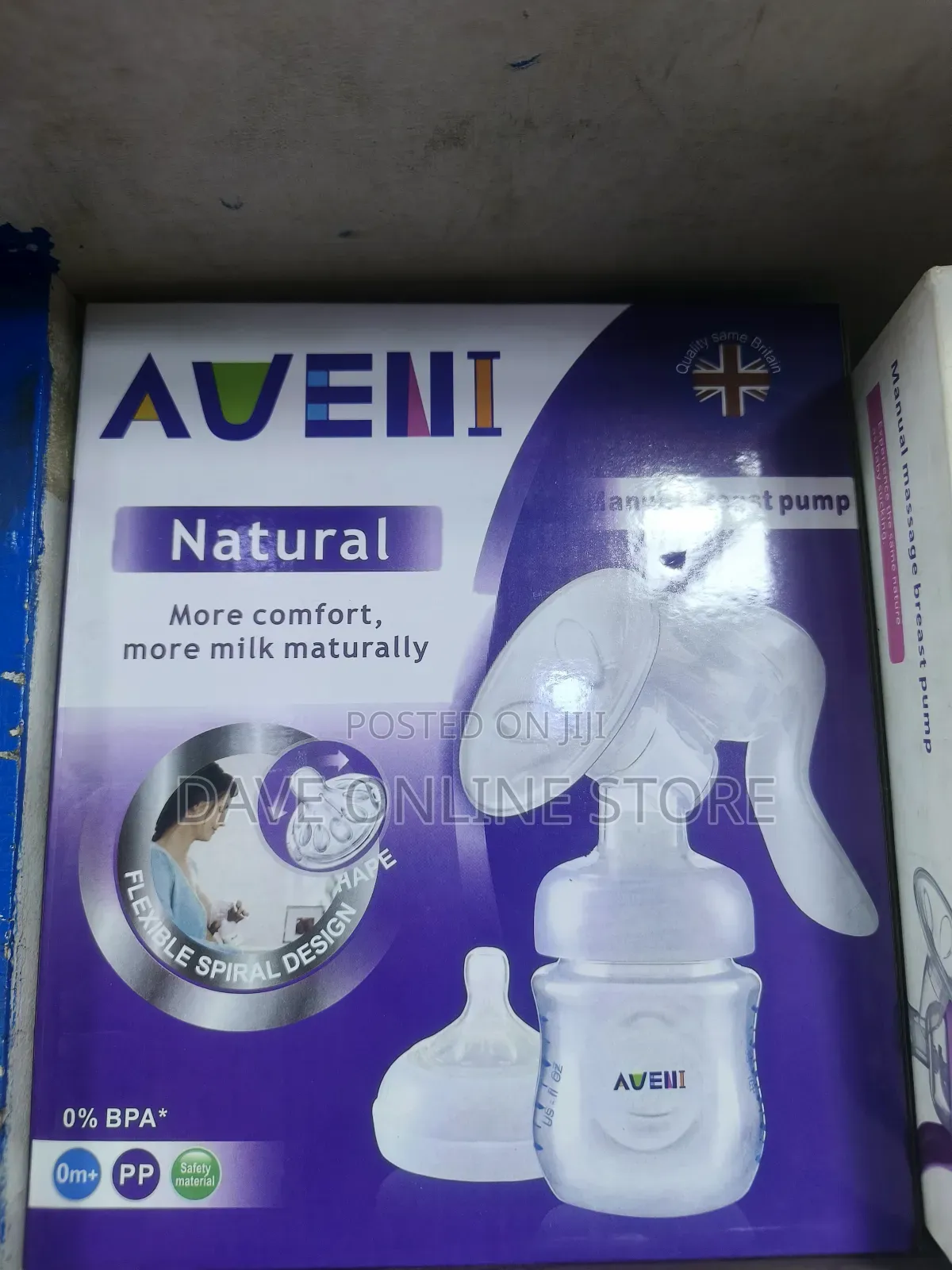 Aveni Natural Comfort Manual Breast Pump