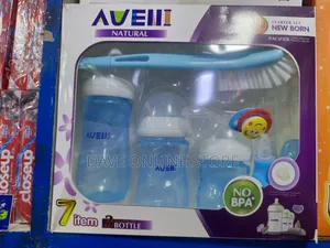 Aveni 7pcs Baby Feeding Bottle Set