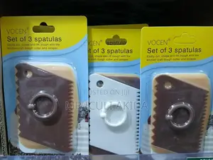 3pcs Baking Spatula Dough Cutters and Scrapers