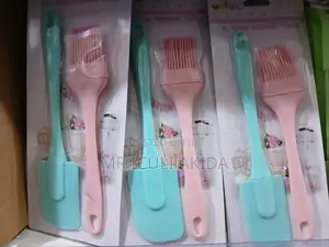 2pcs Kitchen Baking, Frying, BBQ Grill Silicone Brush