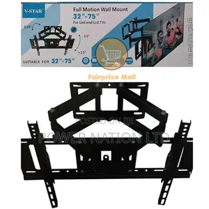 Flexible and Tilting Tv Wall Mount Up to 75inches