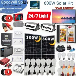 600w Solar System Full Kit Heavy Duty