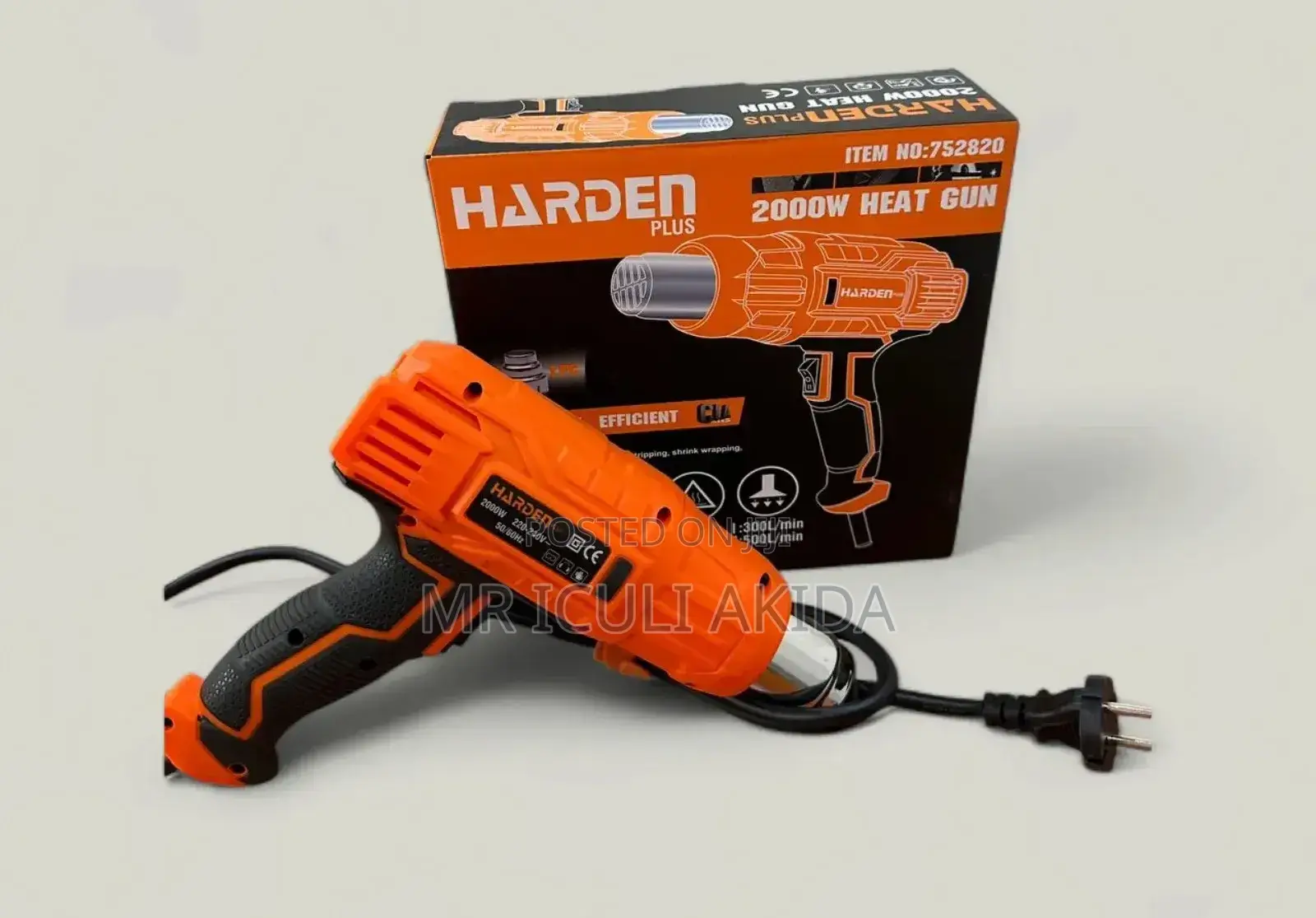Harden 2000w Corded Electric Heat Gun
