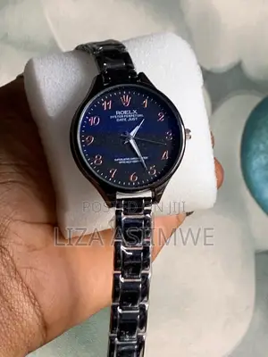 Women’S Black Luxury Watch