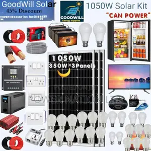 1050w 1.05kw Solar Energy System Full Kit