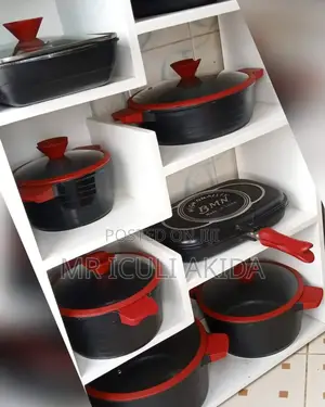 Original BMN 14pcs Non-Stick Cookware Pots Pans Set