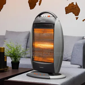 OLSENMARK 3 Heat Settings | Handle Halogen Heater 1200W
