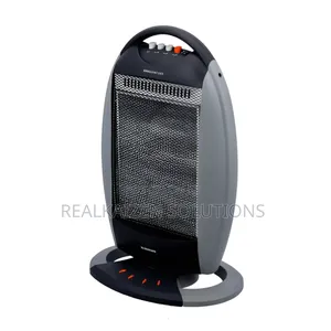 OLSENMARK 3 Heat Settings | Handle Halogen Heater 1200W