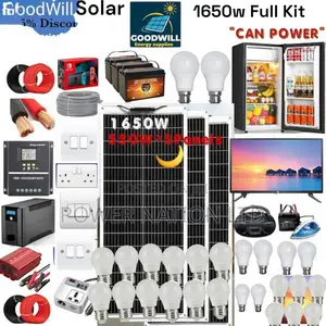 1650w Solar Energy System Full Kit