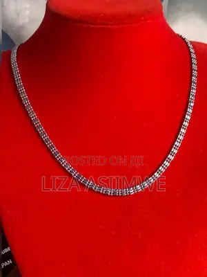 Thin Silver Necklaces for Men