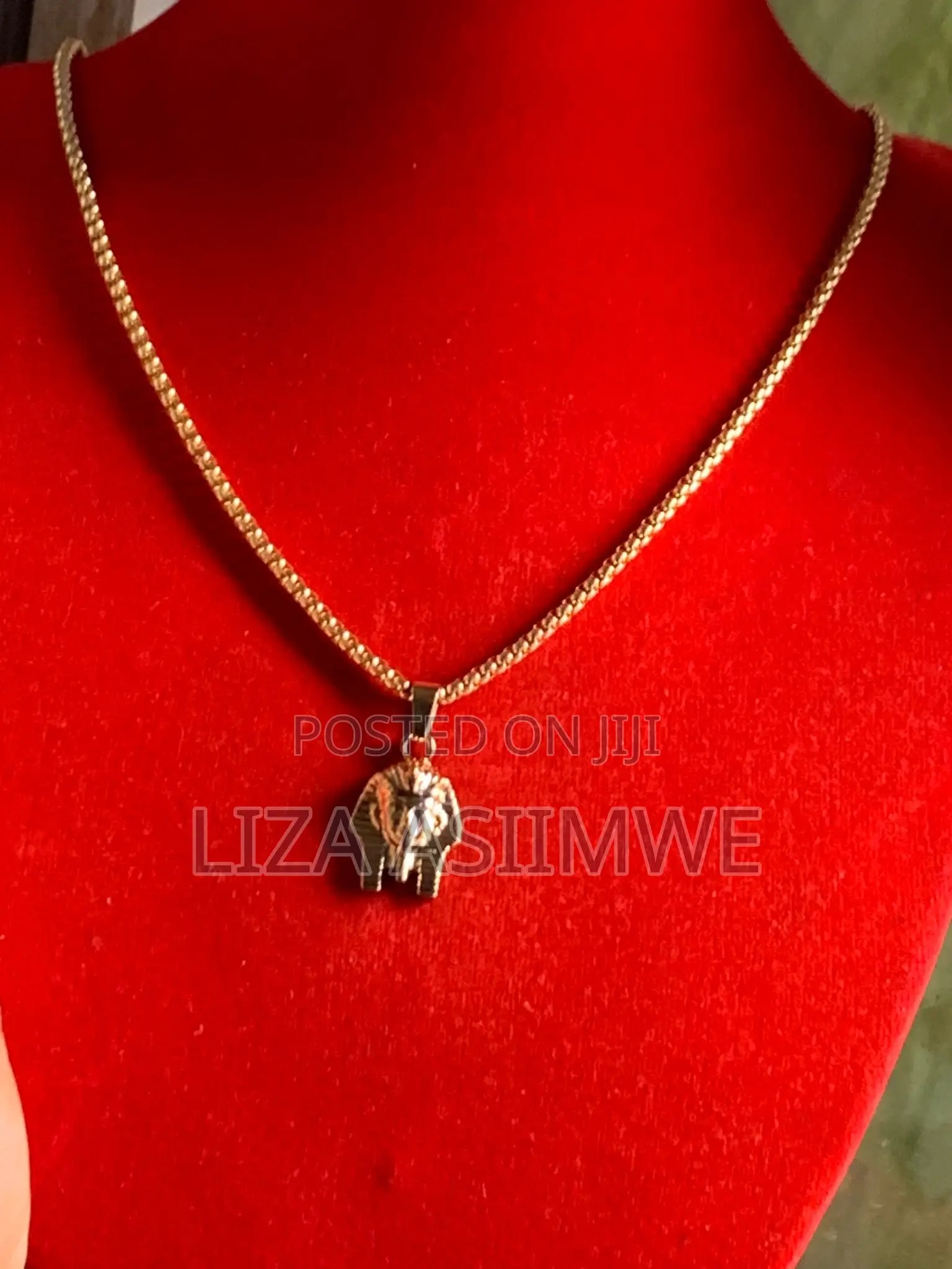 Pharaoh Head Necklace