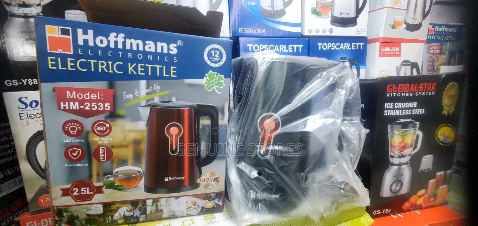 Hoffmans Pacolator / Electric Kettle of 2.5litres