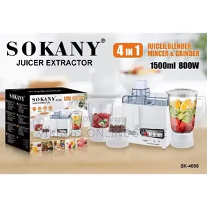 Sokany 4 in 1 Juice Extractor