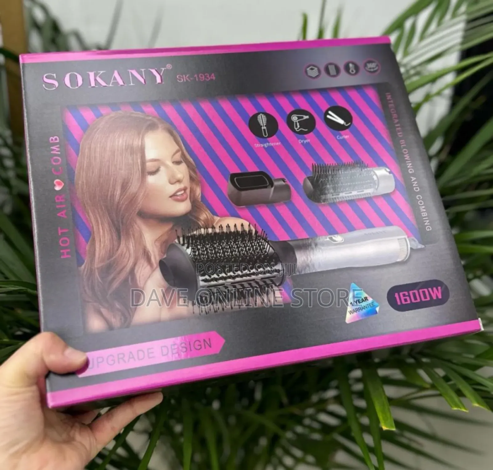 Sokany 3 in 1 Hot Air Comb