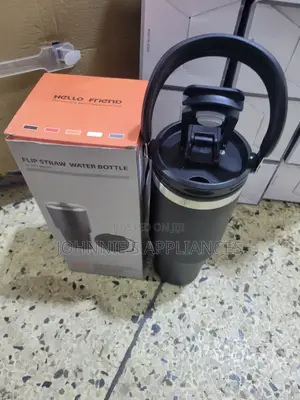 Flip Straw Durable Water Bottle