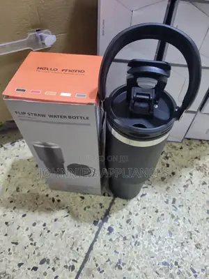 Flip Straw Durable Water Bottle