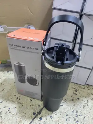 Flip Straw Durable Water Bottle