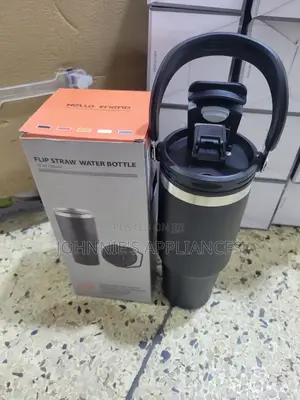 Flip Straw Durable Water Bottle