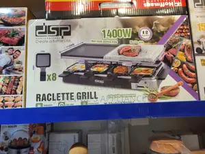 DSP Raclette Grill With Adjustable Temperature 1400wats