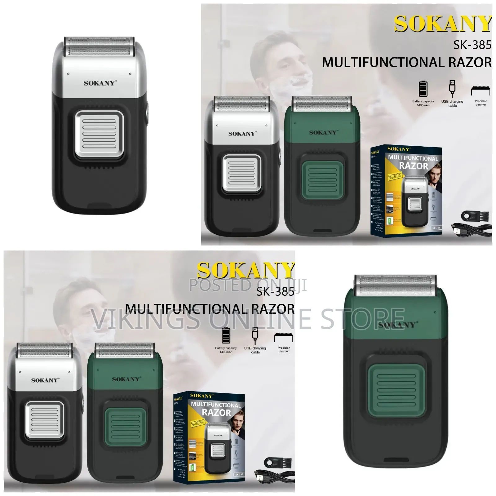 SOKANY 385 Electric Reciprocating Shaver