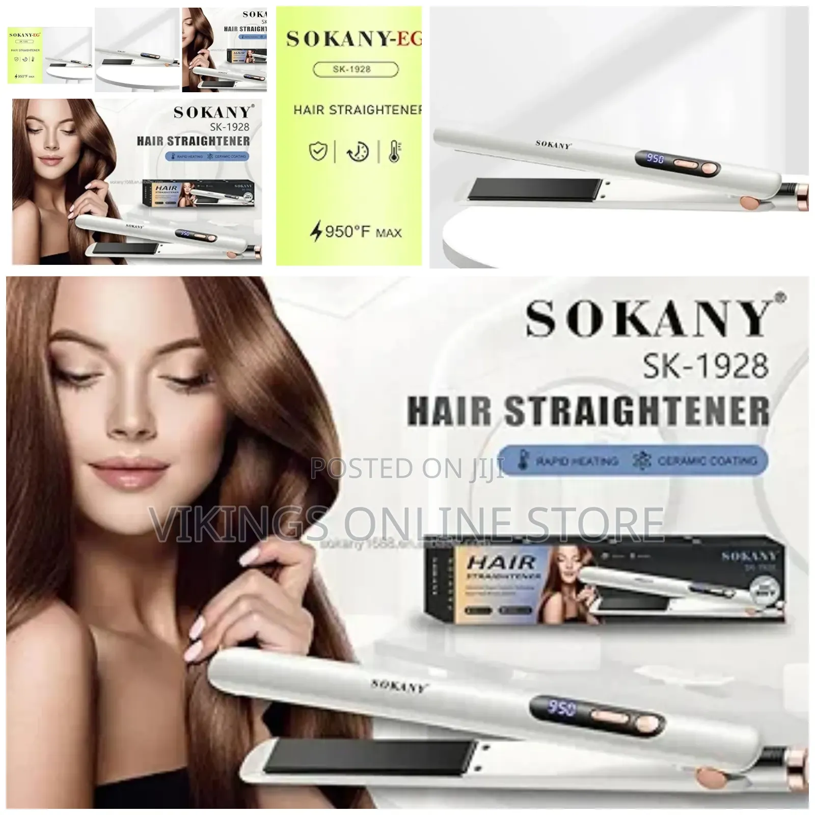 Sokany Hair Straightener Sk1928