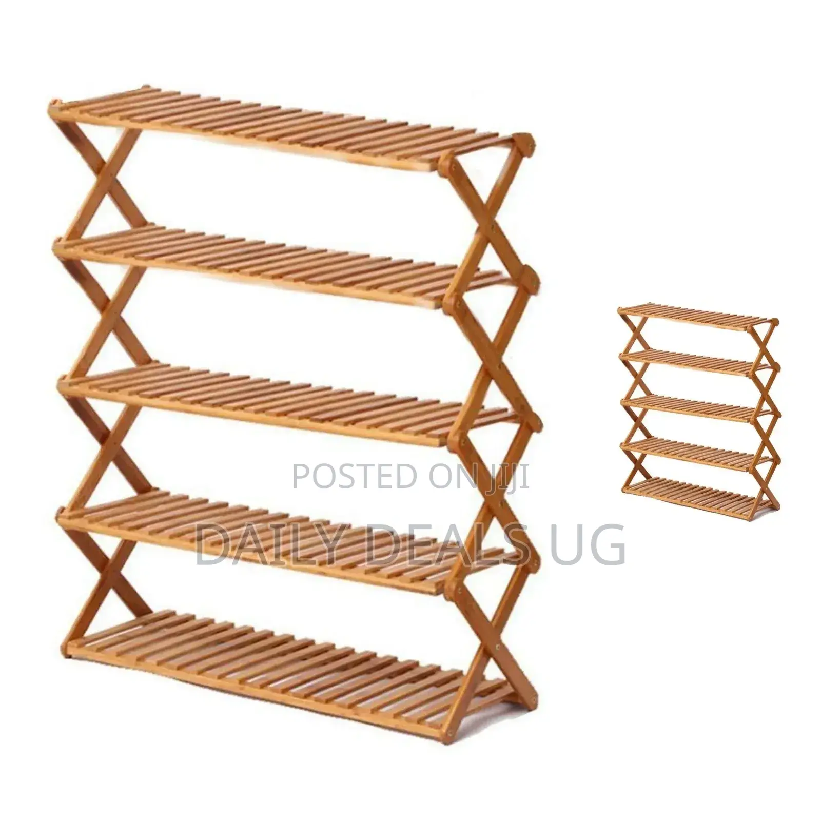 5 Layer Wooden Shoe Rack