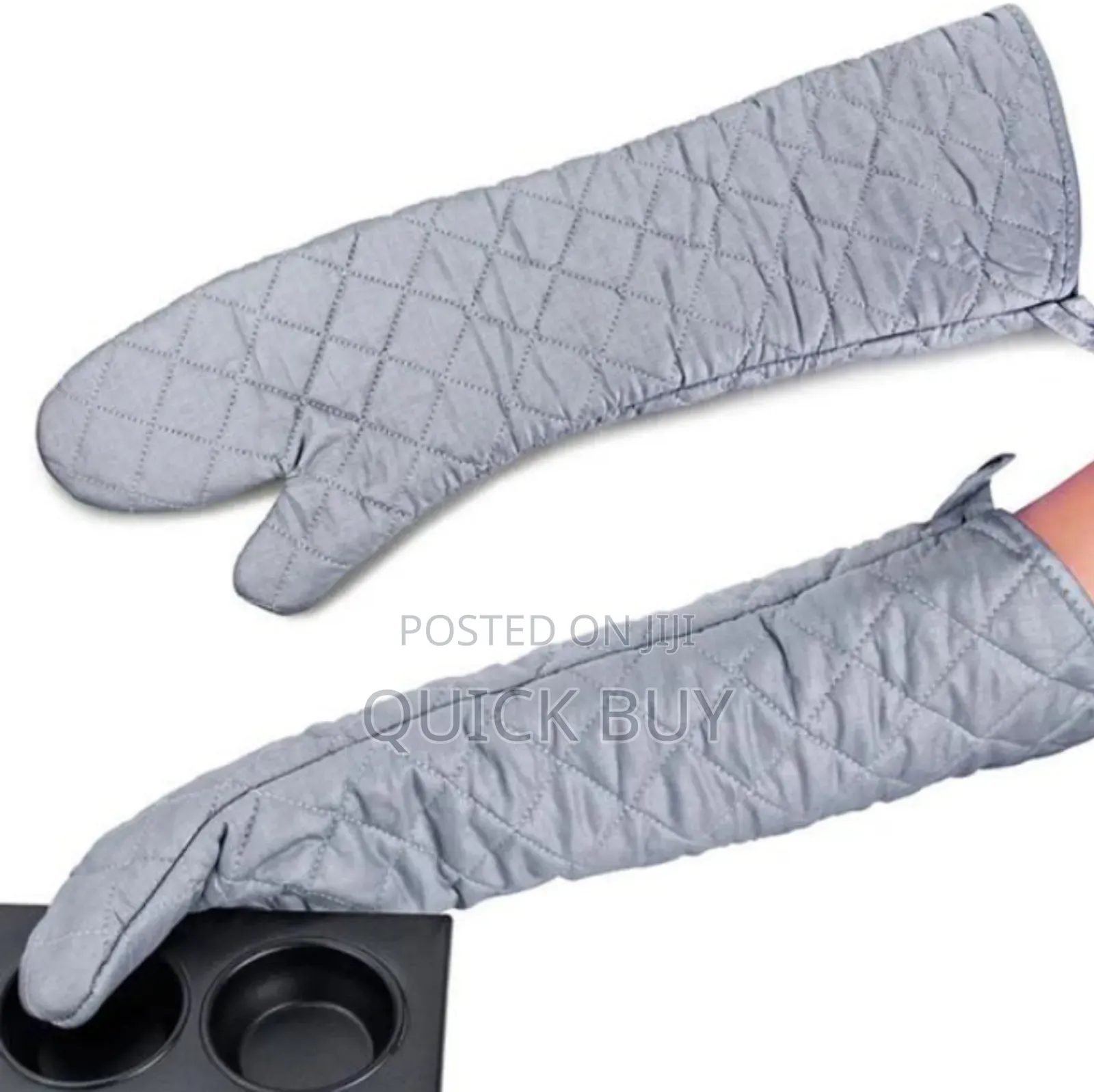 Super Quality Heavy Duty Cotton Oven Mitts/Gloves 2pcs