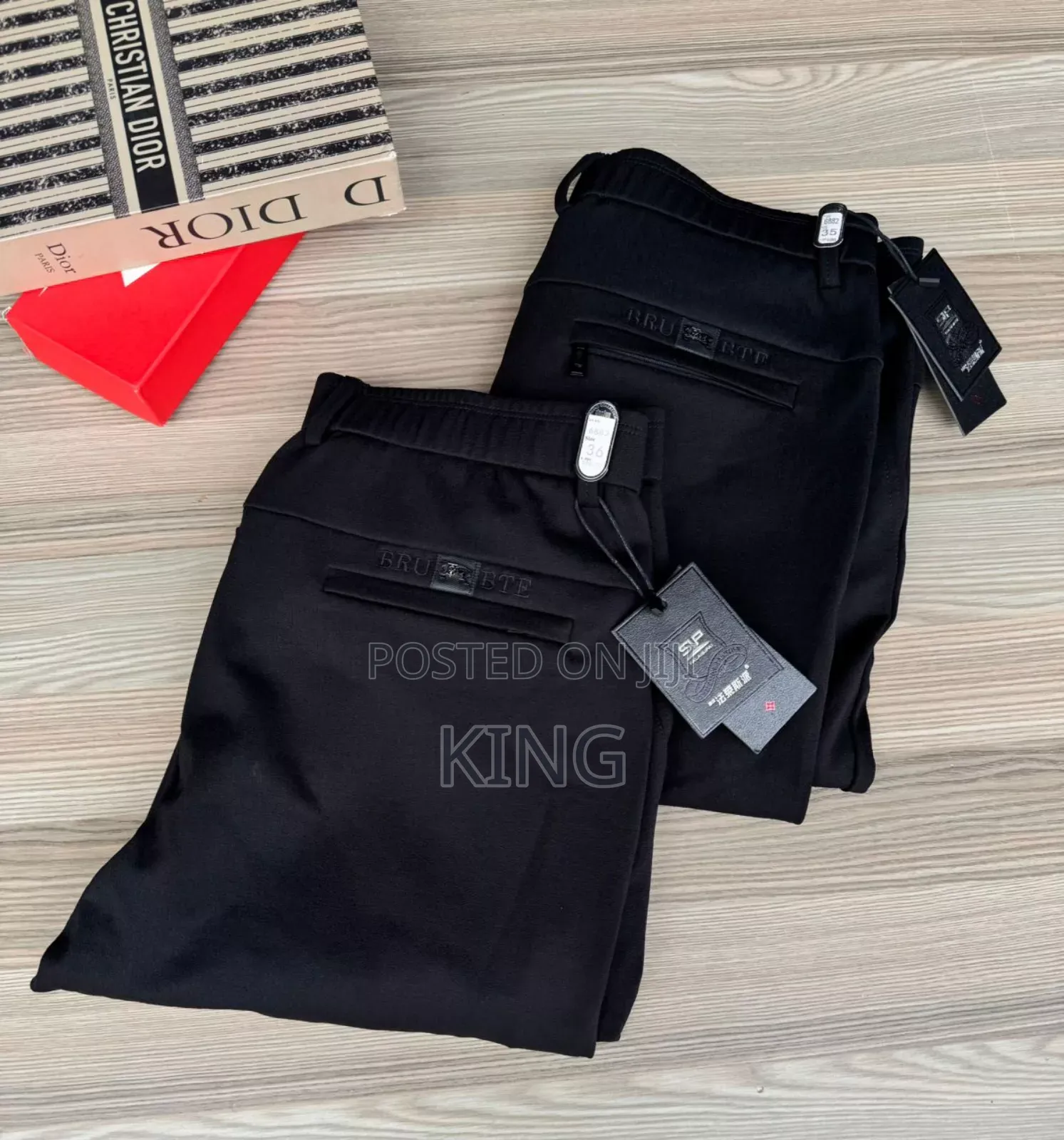 Simple Plain Sweater Pants
