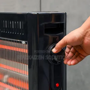OLSENMARK | Adjustable Power | Wheels Quartz IR Heater 2000W