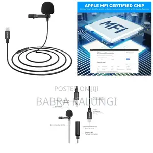 Boya BY-M2 Clip-on Usb Ios Lapel Lavalier Microphone