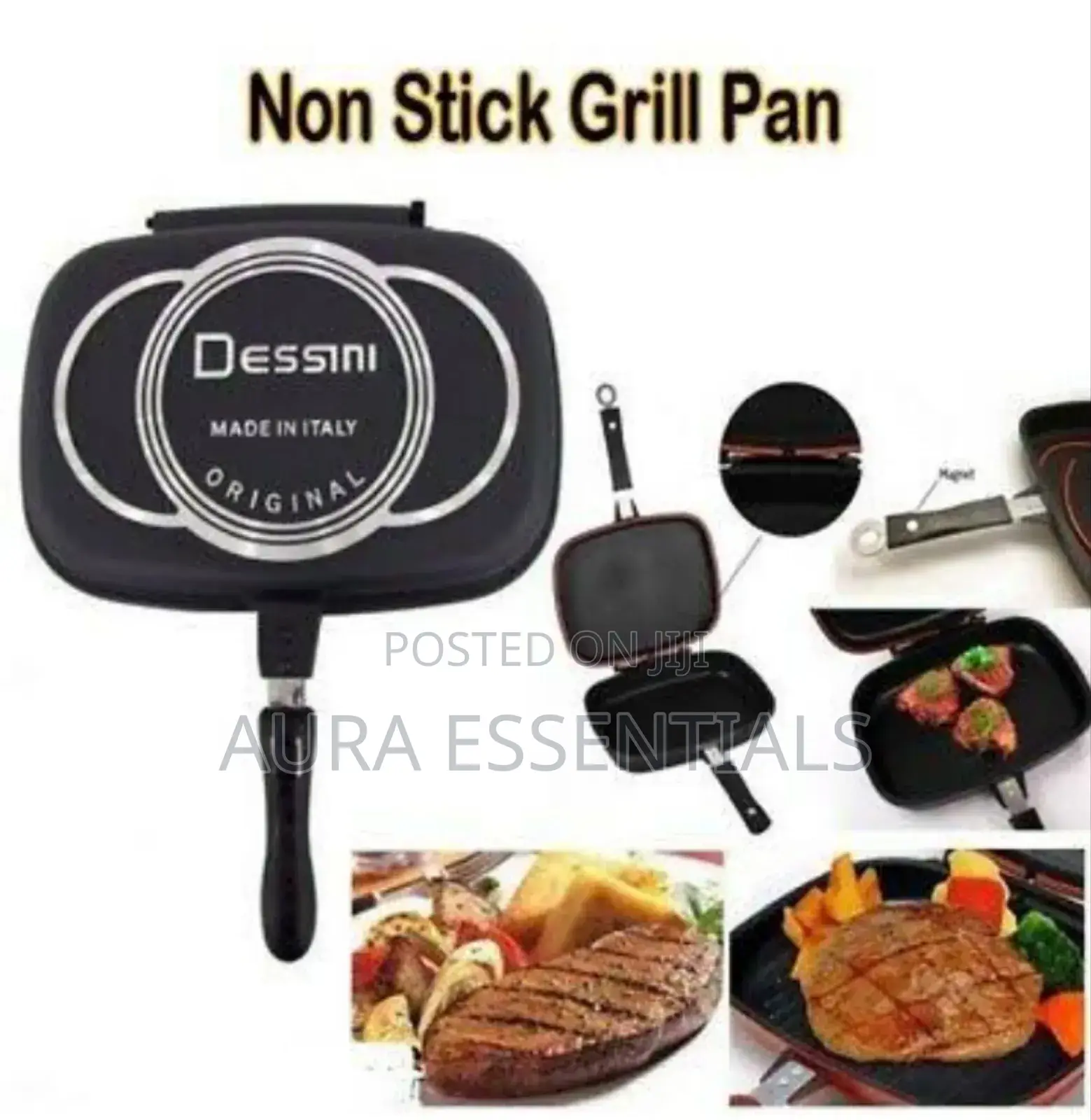 40cm Original Dessin Double Wall BBQ Grill Pan