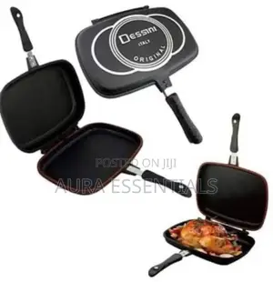 40cm Original Dessin Double Wall BBQ Grill Pan
