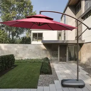 Garden Business Umbrella Round 3 Wide