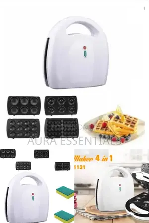 Multi-Purpose Waffle and Cookies Maker
