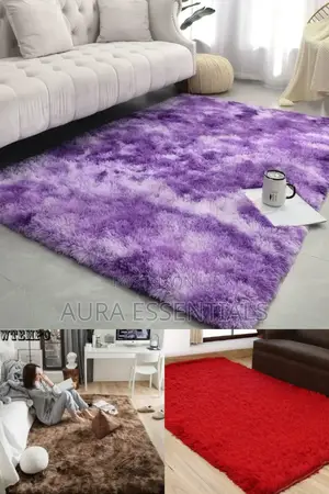 Large Centre Fluffy Carpet 2 Metres by 3metres