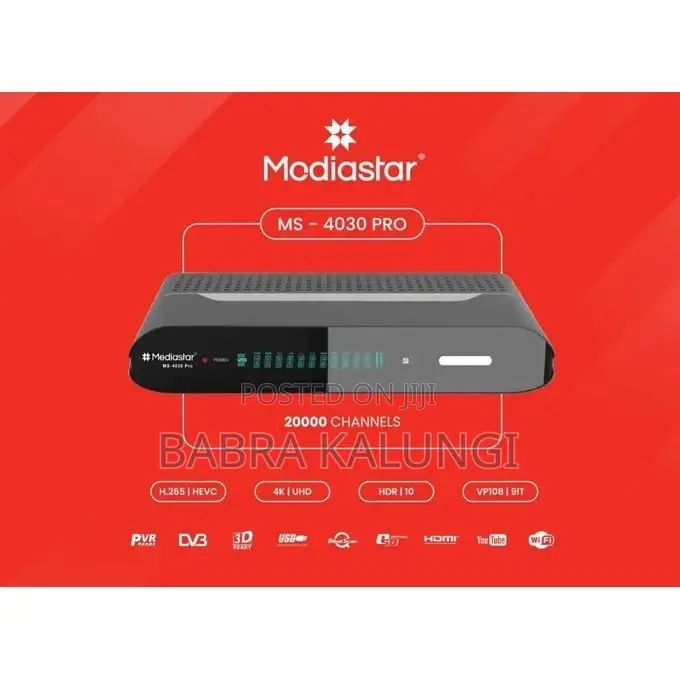 Mediastar MS - 4030 Pro Digital Satellite Receiver-