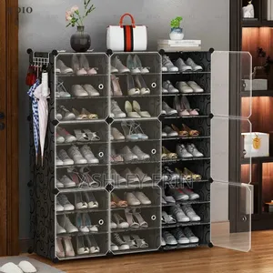 Plastic Shoe Rack With 6 Layers