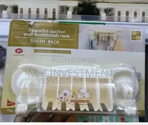 Wall Mounted Plastic Toothbrush Rack
