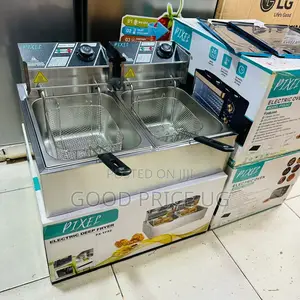 12 Litres Pixel Double Deep Fryer.