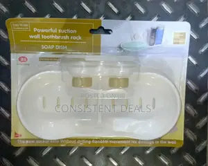 Powerful Suction Wall Soap Dish