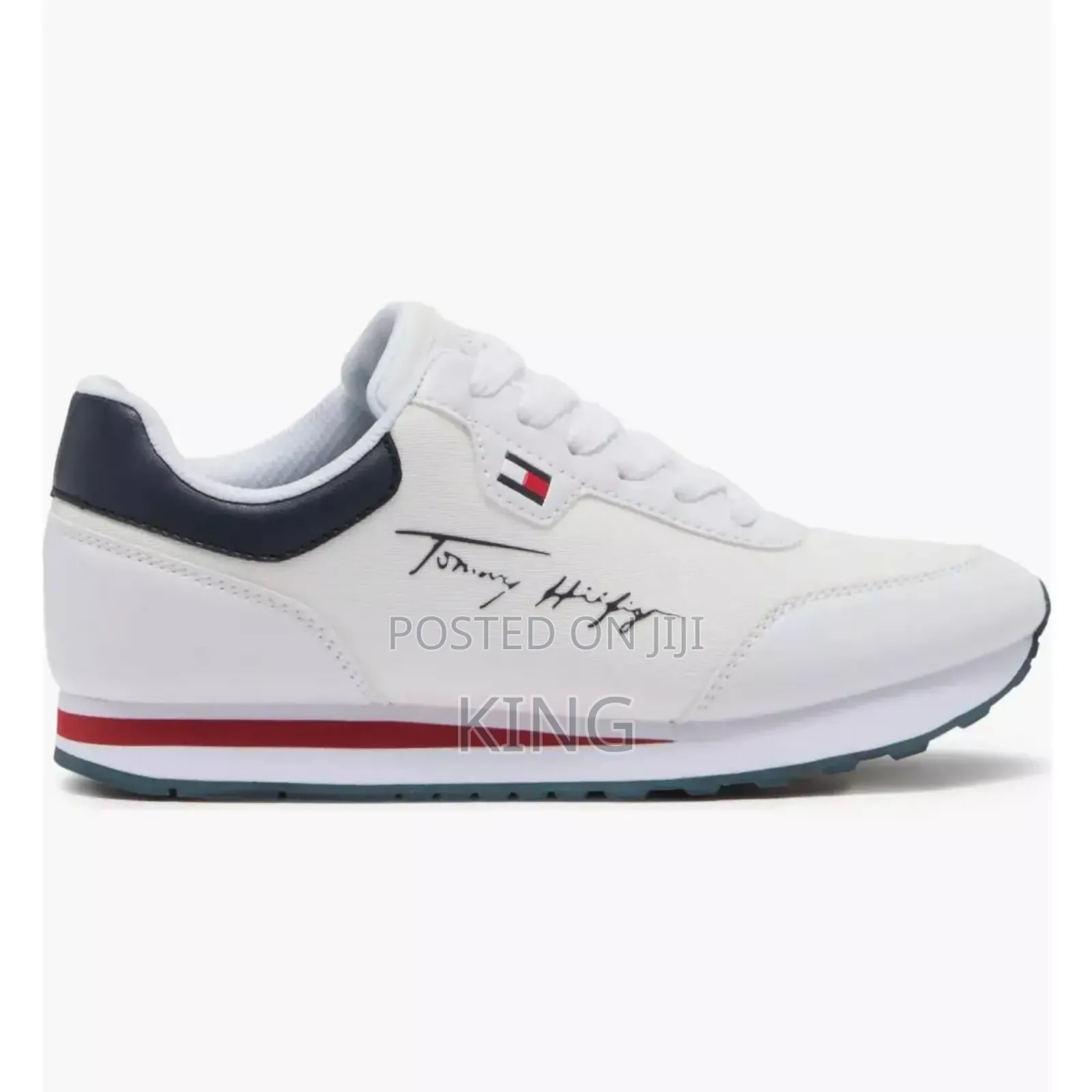 Legit Tommy Hilfiger White Sneakers