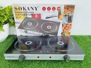 Original Sokany Imported Dual Radiant Cooker BM-224