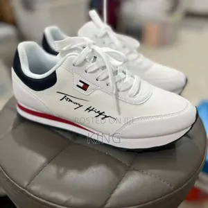 Real Tommy Hilfiger White Sneakers