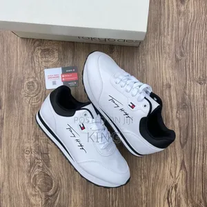 Verified Tommy Hilfiger White Sneakers