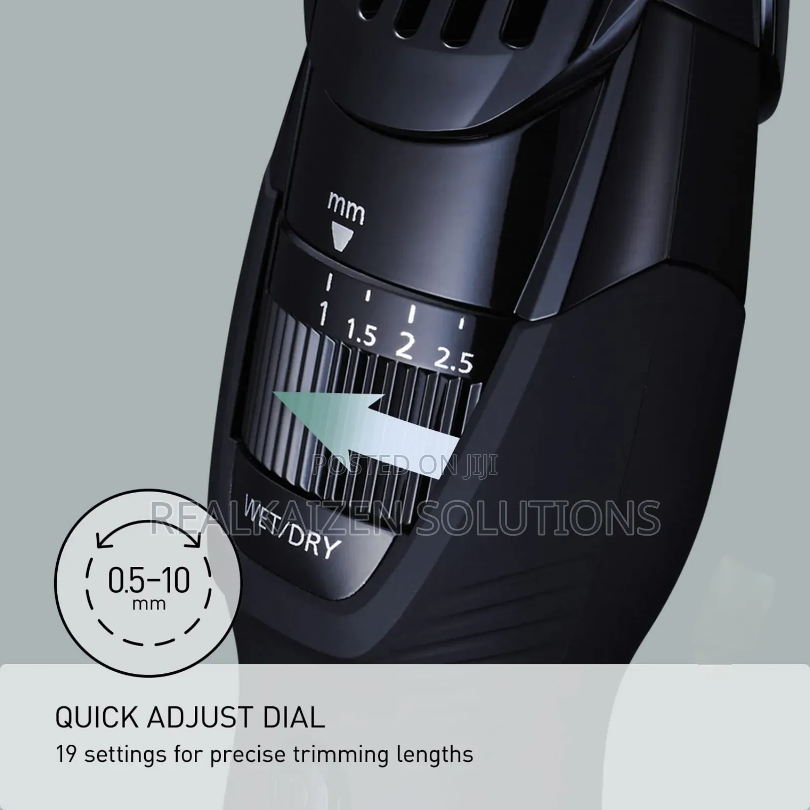 PANASONIC Cordless Wet Dry Beard Trimmer With Precision Dial