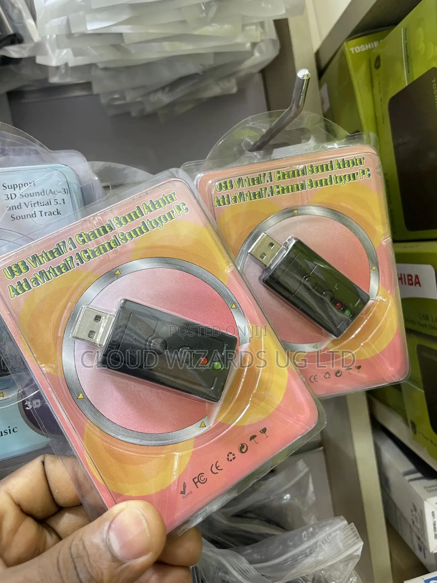 USB Virtual 7.1channel Sound Adapter