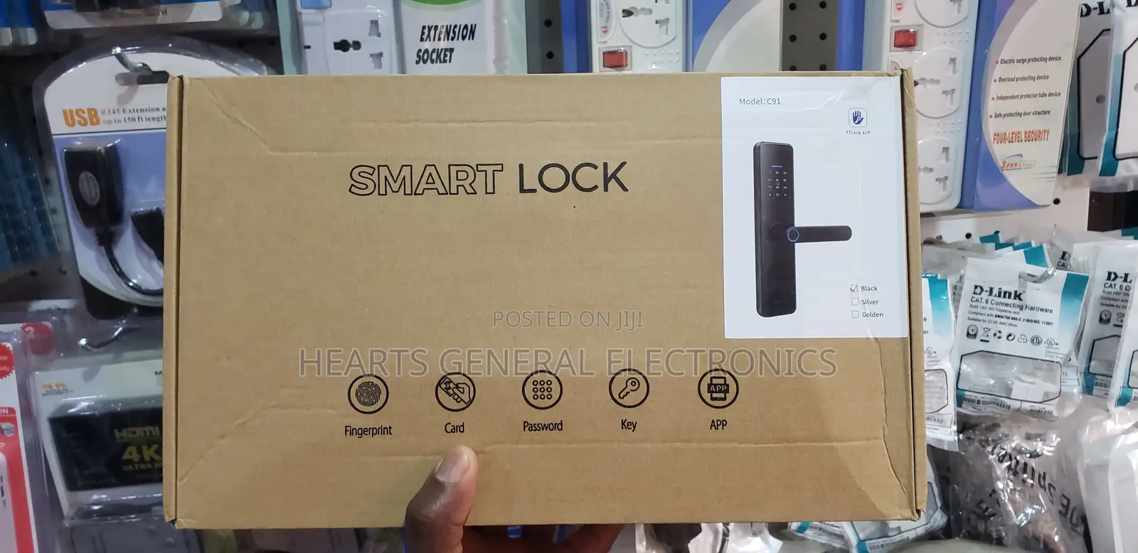 Oiginal Smart Lock With Wifi ( C91 )
